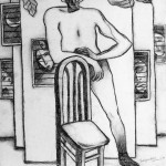 CHARCOAL ON PAPER ARTPRINT