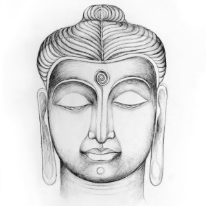 PENCIL DRAWING ON PAPER ARTPRINT