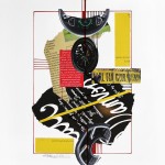 PAPER COLLAGE ART PRINT