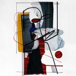 PAPER COLLAGE ART PRINT