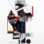 PAPER COLLAGE ART PRINT