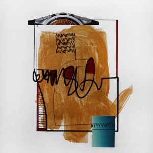PAPER COLLAGE ART PRINT