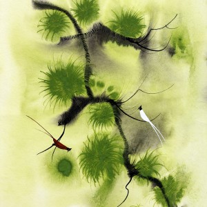 WATERCOLOUR ON PAPER ARTPRINT