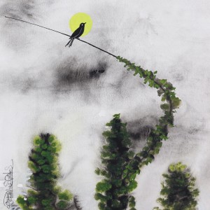 WATERCOLOUR ON PAPER ARTPRINT
