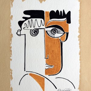 MIXED MEDIA ART PRINT