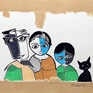 MIXED MEDIA ARTPRINT