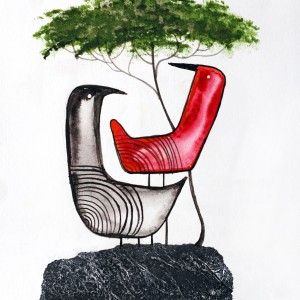 MIXED MEDIA ARTPRINT
