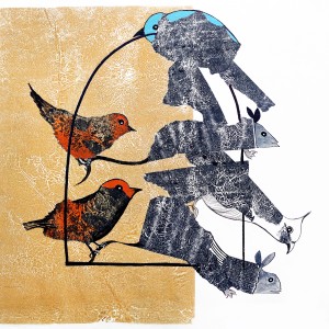 MIXED MEDIA ARTPRINT