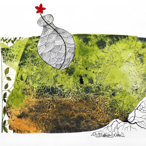 MIXED MEDIA ARTPRINT