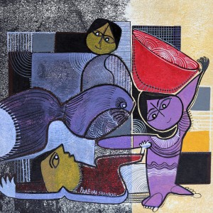 MIXED MEDIA ARTPRINT