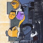 MIXED MEDIA ARTPRINT