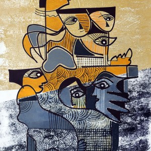 MIXED MEDIA ARTPRINT