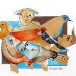 MIXED MEDIA ARTPRINT