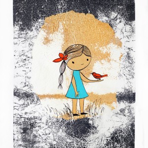 MIXED MEDIA ARTPRINT