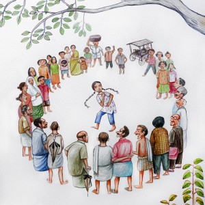 ORIGINAL ARTWORK WATERCOLOUR ON PAPER