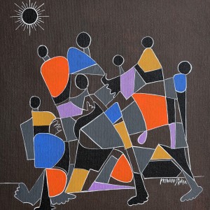 ORGINAL ART WORK ACRYLIC ON CANVAS