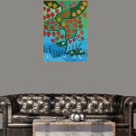 ORGINAL ART WORK ACRYLIC ON CANVAS