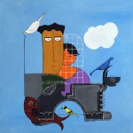 ORGINAL ART WORK ACRYLIC ON CANVAS