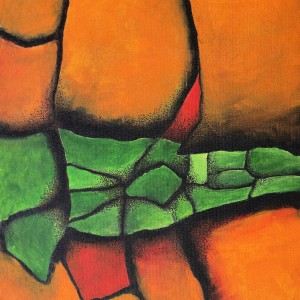 ACRYLIC ON CANVAS ARTPRINT