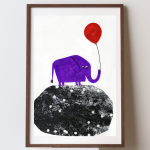MIXED MEDIA ARTPRINT