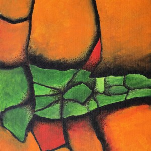 ORGINAL ART WORK ACRYLIC ON CANVAS