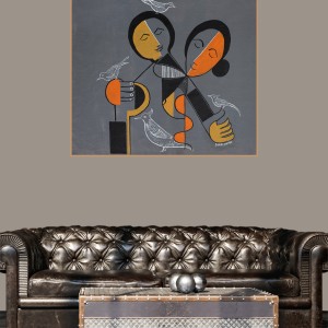 ORIGINAL ARTWORK ACRYLIC ON CANVAS