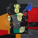 ORIGINAL ARTWORK ACRYLIC ON CANVAS