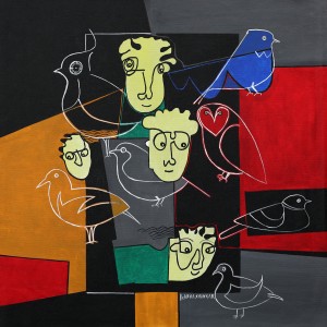 ORIGINAL ARTWORK ACRYLIC ON CANVAS