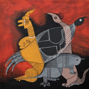 ORIGINAL ARTWORK ACRYLIC ON CANVAS