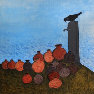 ORIGINAL ARTWORK ACRYLIC ON CANVAS