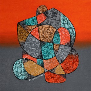 ORIGINAL ARTWORK ACRYLIC ON CANVAS
