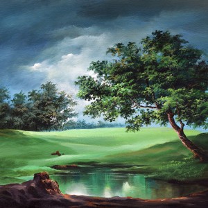 ORIGINAL ARTWORK ACRYLIC ON CANVAS