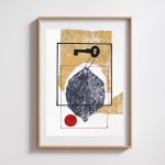 MIXED MEDIA ARTPRINT