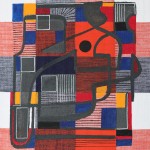 ORIGINAL ARTWORK ACRYLIC ON FABRIC