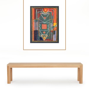 ORIGINAL ARTWORK ACRYLIC ON FABRIC