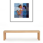 ACRYLIC ON FABRIC ARTPRINT