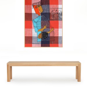 ORIGINAL ARTWORK ACRYLIC ON FABRIC