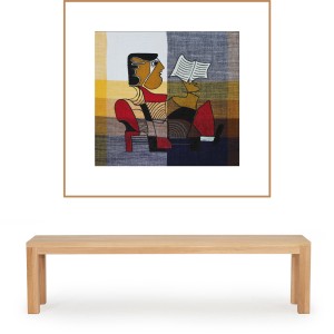 ORIGINAL ARTWORK ACRYLIC ON FABRIC