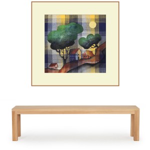 ORIGINAL ARTWORK ACRYLIC ON FABRIC