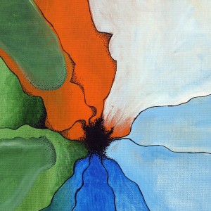 ORIGINAL ARTWORK ACRYLIC ON CANVAS