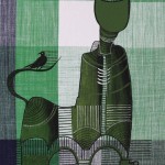 ORIGINAL ARTWORK ACRYLIC ON FABRIC