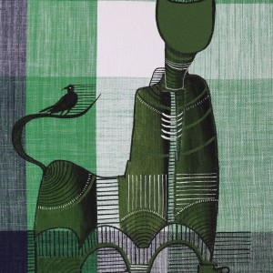 ORIGINAL ARTWORK ACRYLIC ON FABRIC