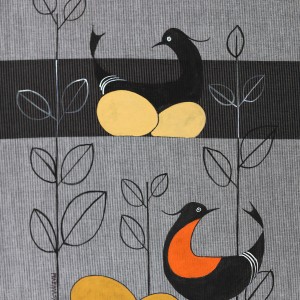 ACRYLIC ON FABRIC ARTPRINT