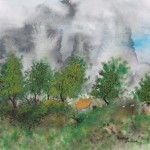 WATERCOLOUR ON PAPER ARTPRINT