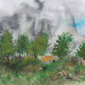ORIGINAL ARTWORK WATERCOLOUR ON PAPER
