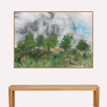 WATERCOLOUR ON PAPER ARTPRINT