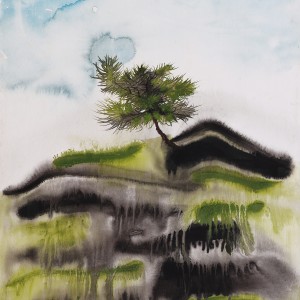 WATERCOLOUR ON PAPER ARTPRINT