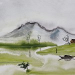 WATERCOLOUR ON PAPER ARTPRINT