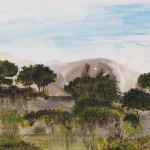 WATERCOLOUR ON PAPER ARTPRINT