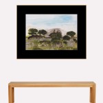 WATERCOLOUR ON PAPER ARTPRINT